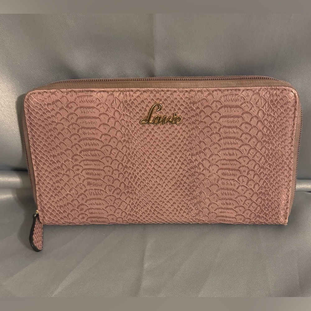 Lavie Rose Snake Pattern Large Wallet